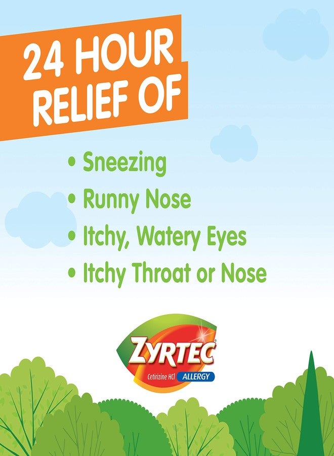 Zyrtec 24 HR Indoor & Outdoor Allergy Liquid Gels Capsules, Cetirizine HCI Antihistamine, 25 ct - Image 3